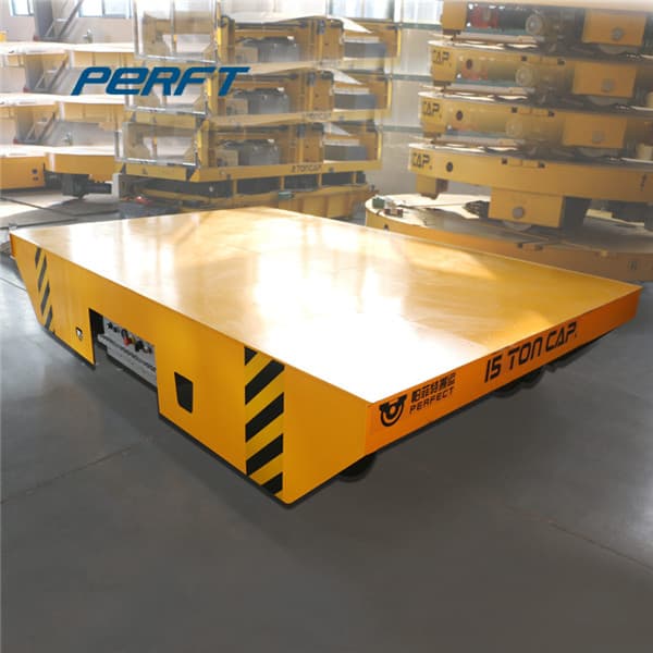 Industrial Transfer Cart For Steel Rolls Warehouse 20 Ton